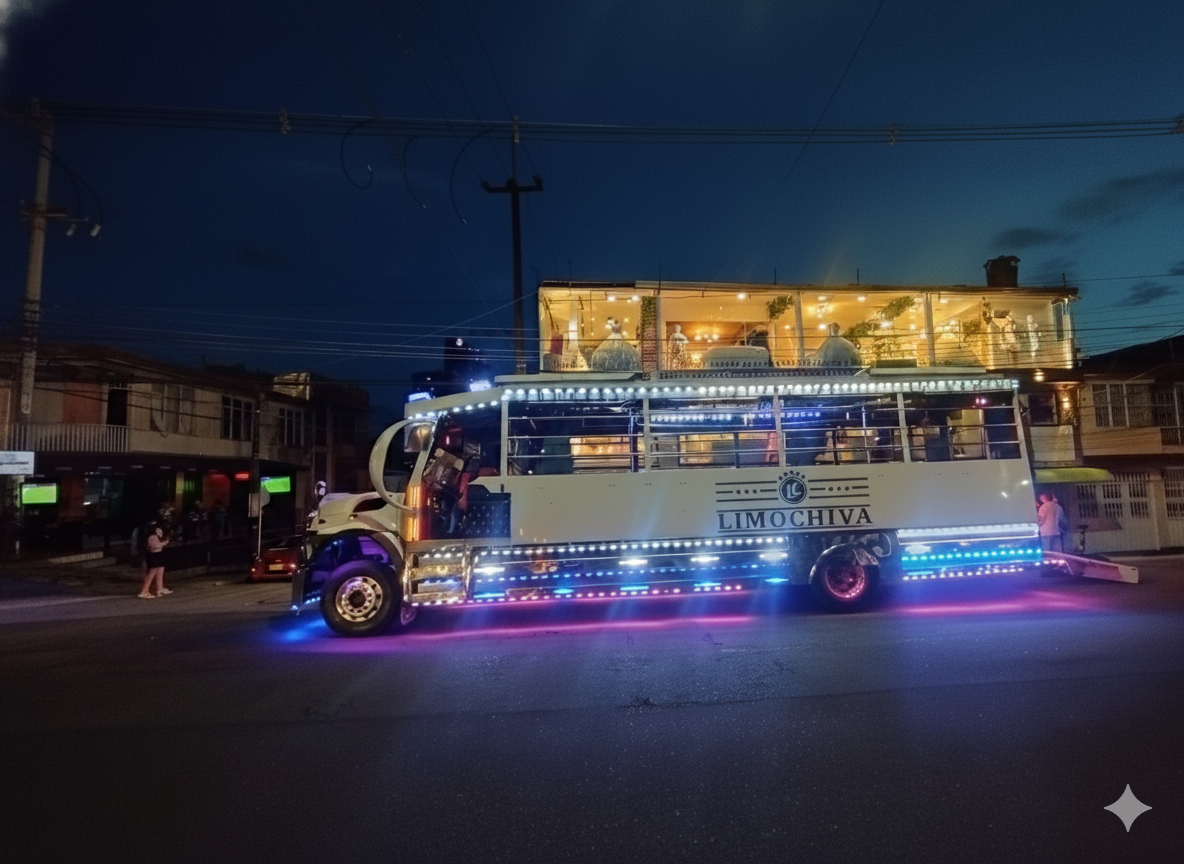 Chiva Rumbera TourChivas Colombia - La fiesta nunca se detiene